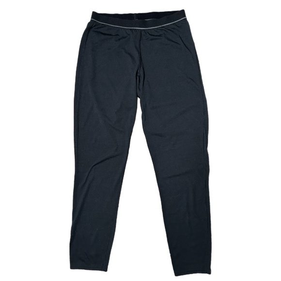 Hot Chilly’s Black Women's Leggings with Contrast Waistband - Picture 3 of 4